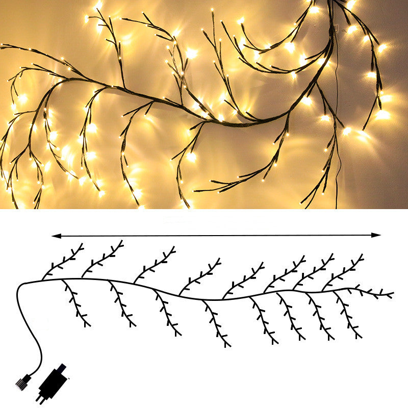Colorful Rattan Fairy String Lights
