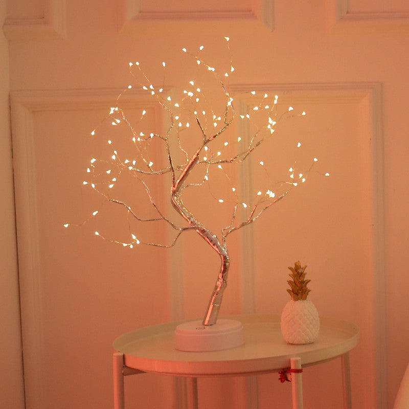 LED Pearl Christmas Tree Night Light