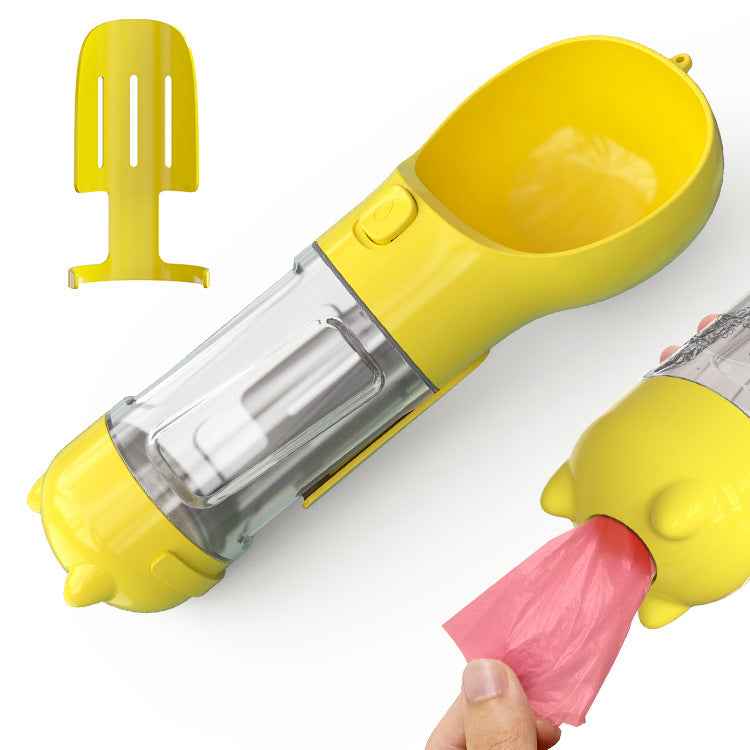 Portable Pet Travel Water Bottle & Bowl