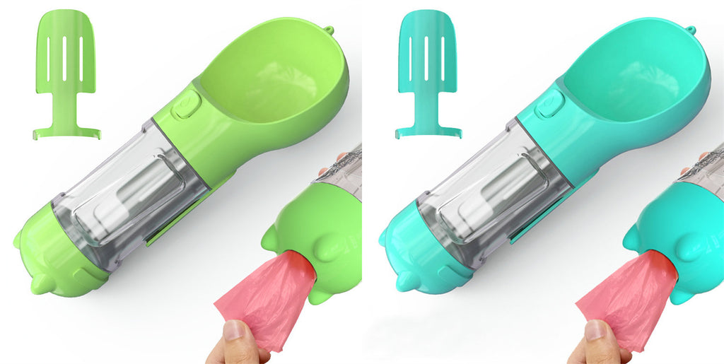 Portable Pet Travel Water Bottle & Bowl