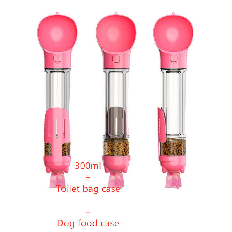 Portable Pet Travel Water Bottle & Bowl