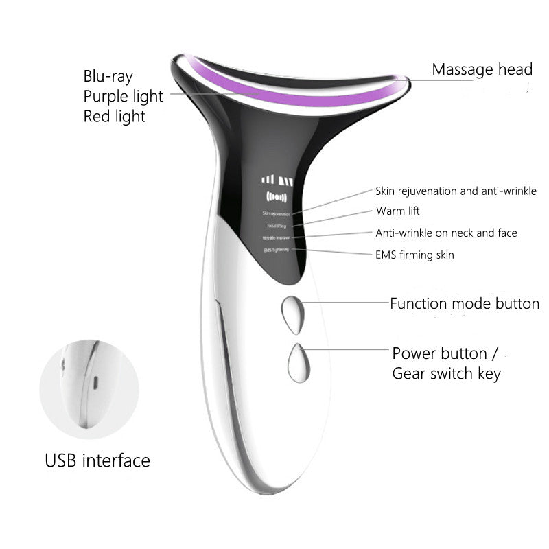 Color Light Neck Skin Rejuvenation Device
