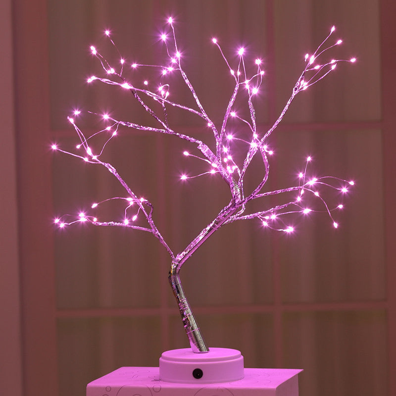 LED Pearl Christmas Tree Night Light