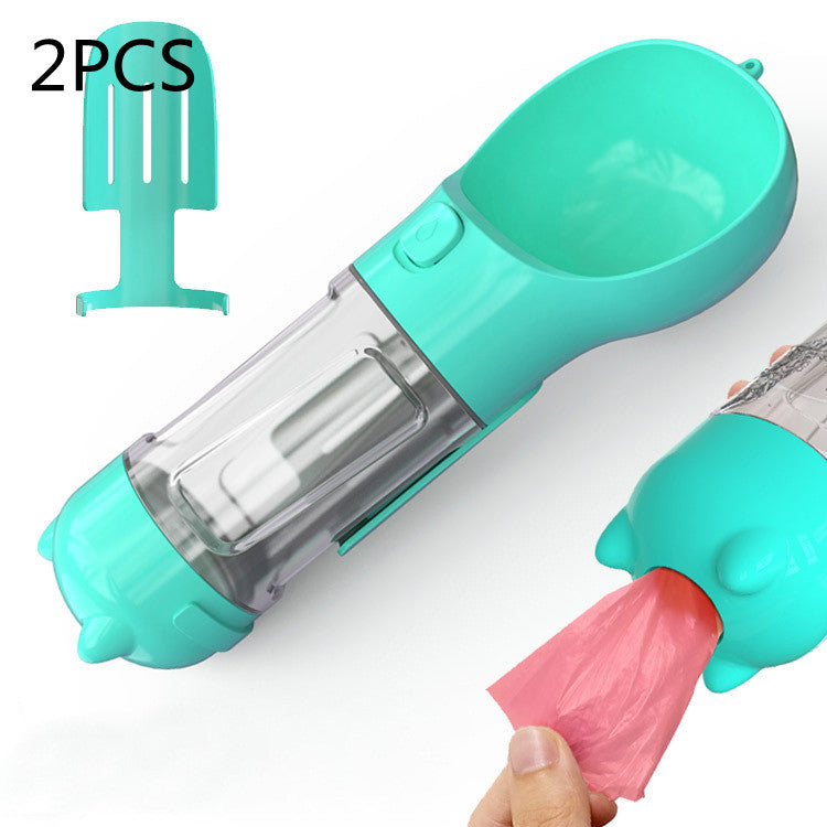Portable Pet Travel Water Bottle & Bowl