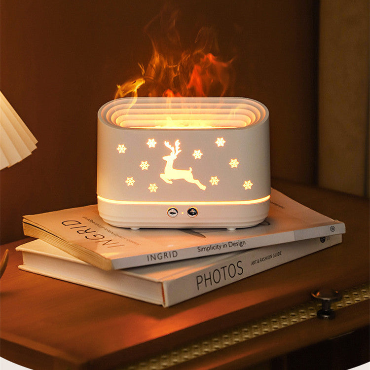 Elk Flame Humidifier & Diffuser Lamp