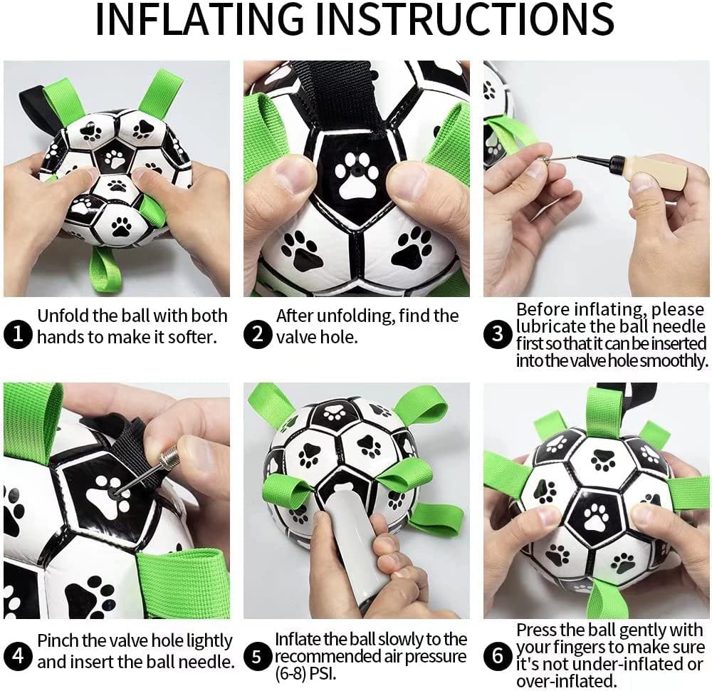 Interactive Dog Soccer Ball Toy