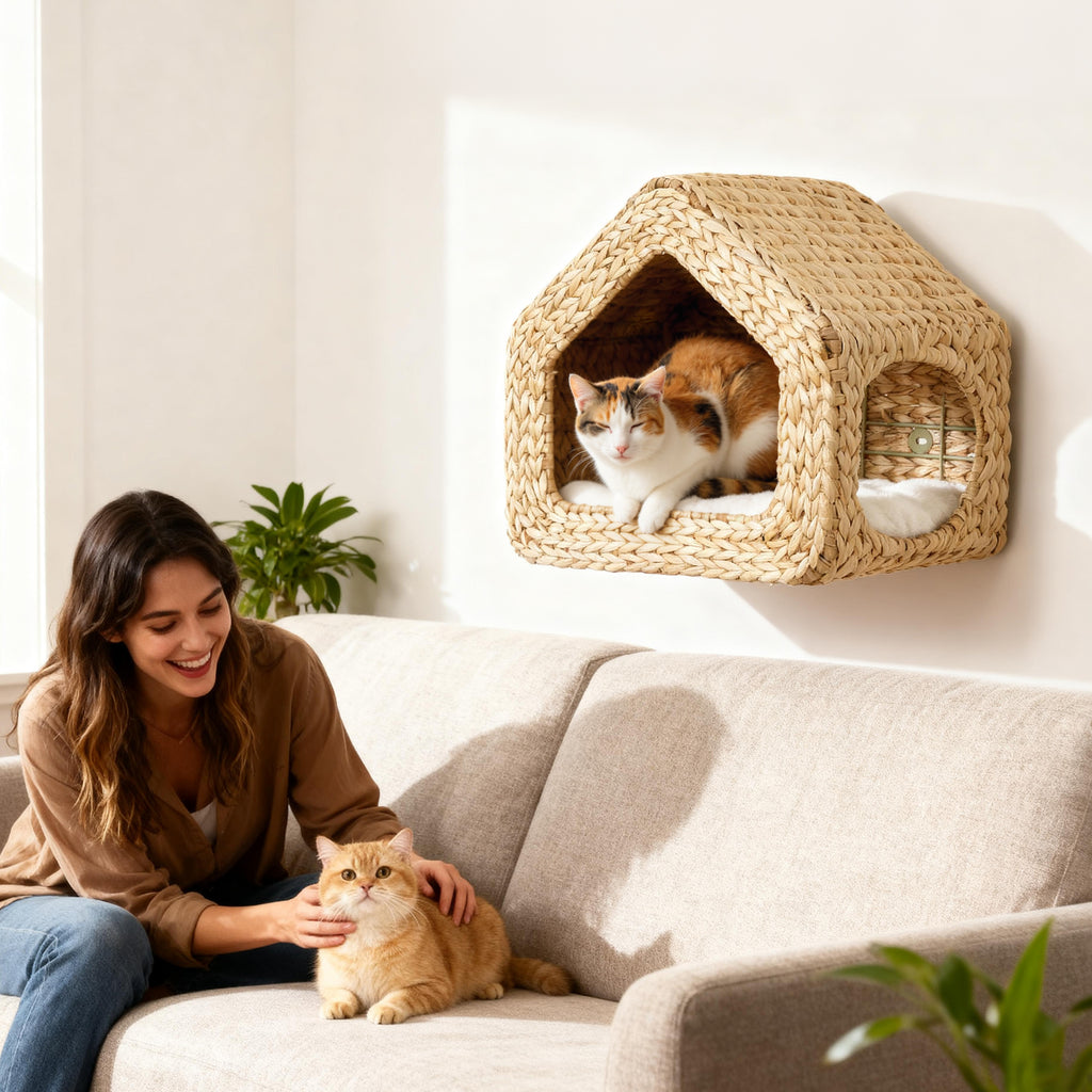 Cat Wall Mounted Shelf & Bed