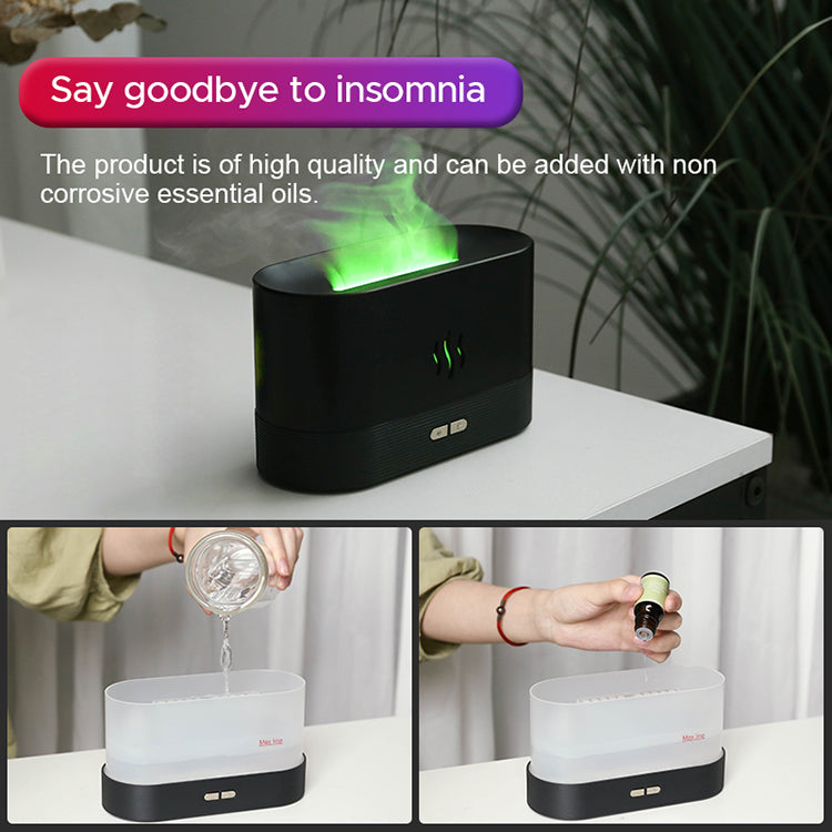 USB Flame Aroma Diffuser & Humidifier