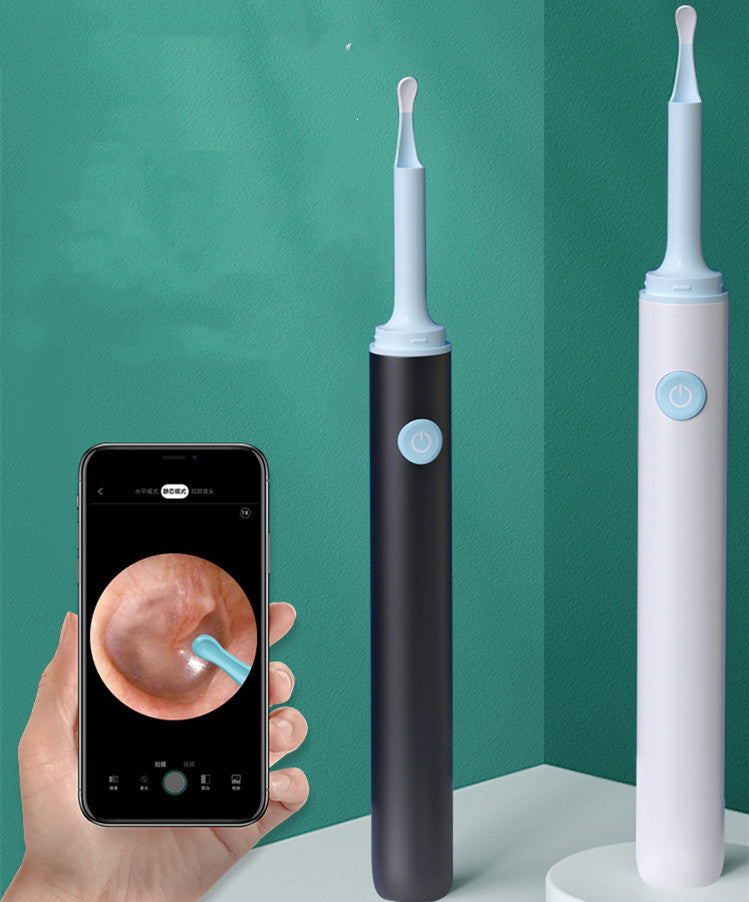 LED Visible Ear Pick Endoscope