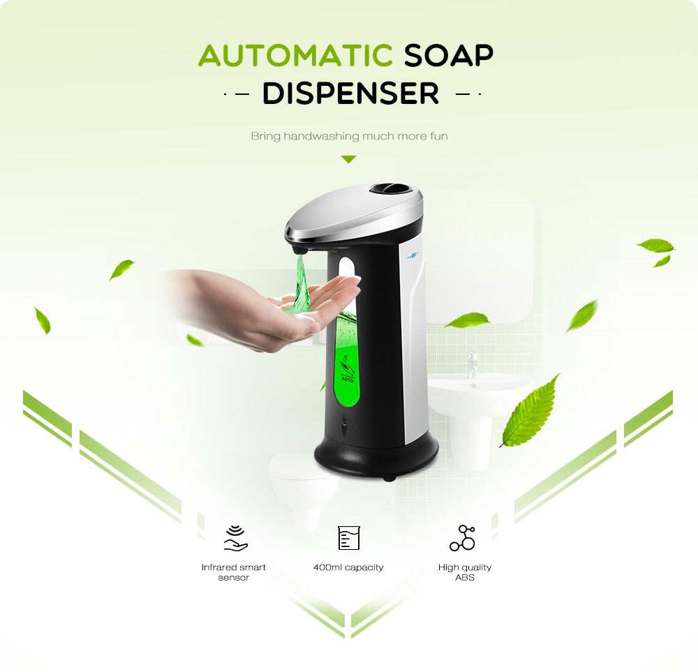 Smart Sensor Automatic Soap Dispenser