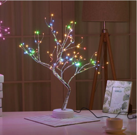 LED Pearl Christmas Tree Night Light