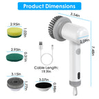 Electric Spin Scrubber for Kitchen & Bathroom