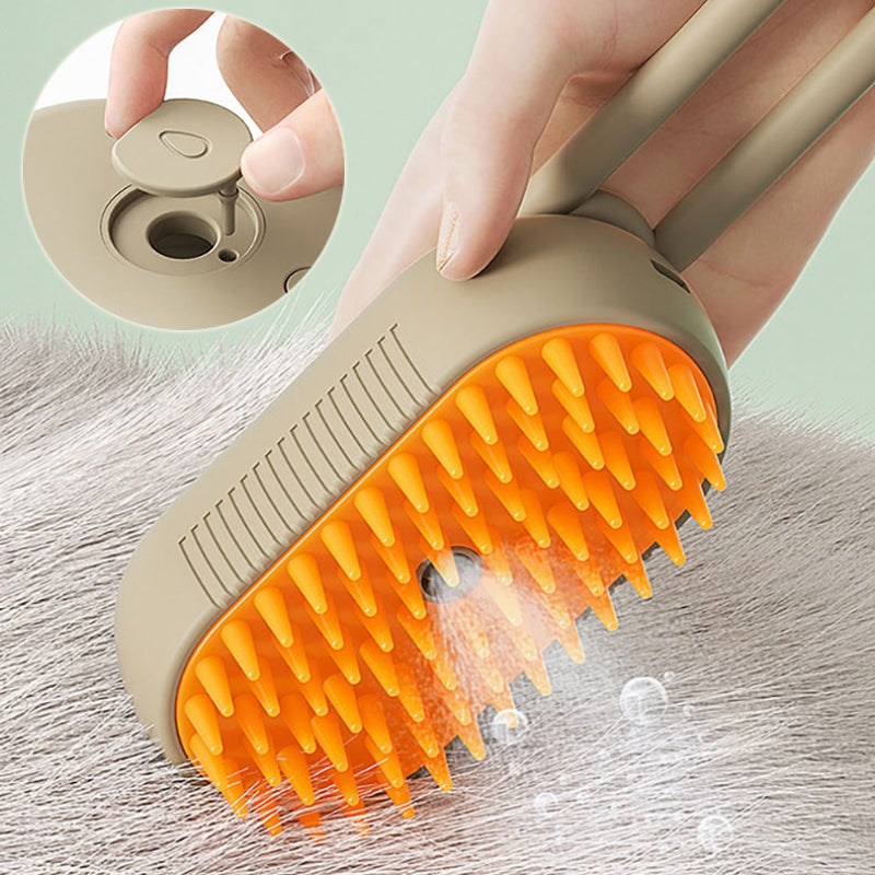 Steam Pet Hair Brush & Massage Comb