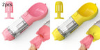 Portable Pet Travel Water Bottle & Bowl