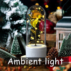 Rose Night Light with Bluetooth Speaker