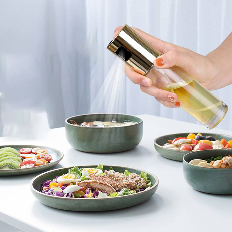 Kitchen Oil & Vinegar Pump Spray Bottle