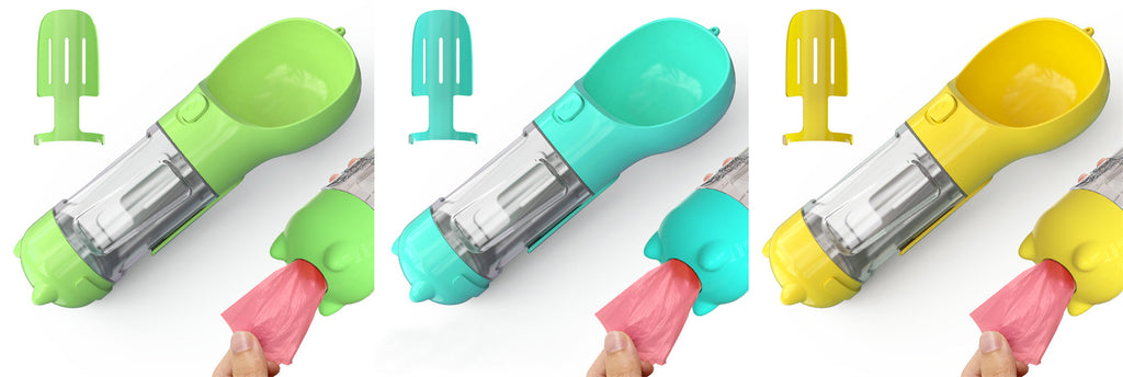 Portable Pet Travel Water Bottle & Bowl