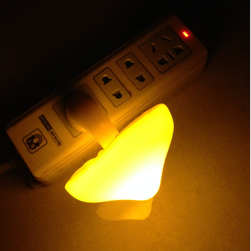 Mushroom LED Night Light with Light Sensor