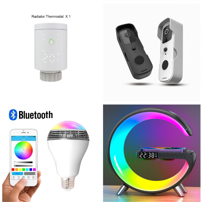 G-Shape LED Smart Lamp & Wireless Charger
