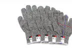 Anti-Cut Rubber Coated Safety Gloves