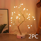 LED Pearl Christmas Tree Night Light
