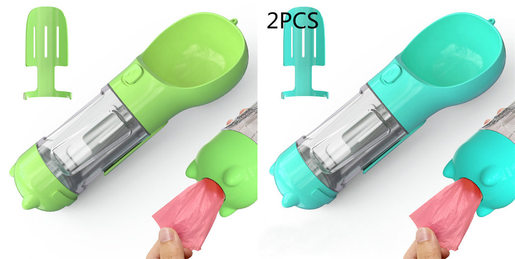 Portable Pet Travel Water Bottle & Bowl