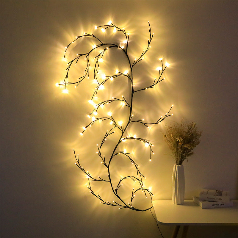 Colorful Rattan Fairy String Lights