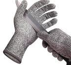 Anti-Cut Rubber Coated Safety Gloves