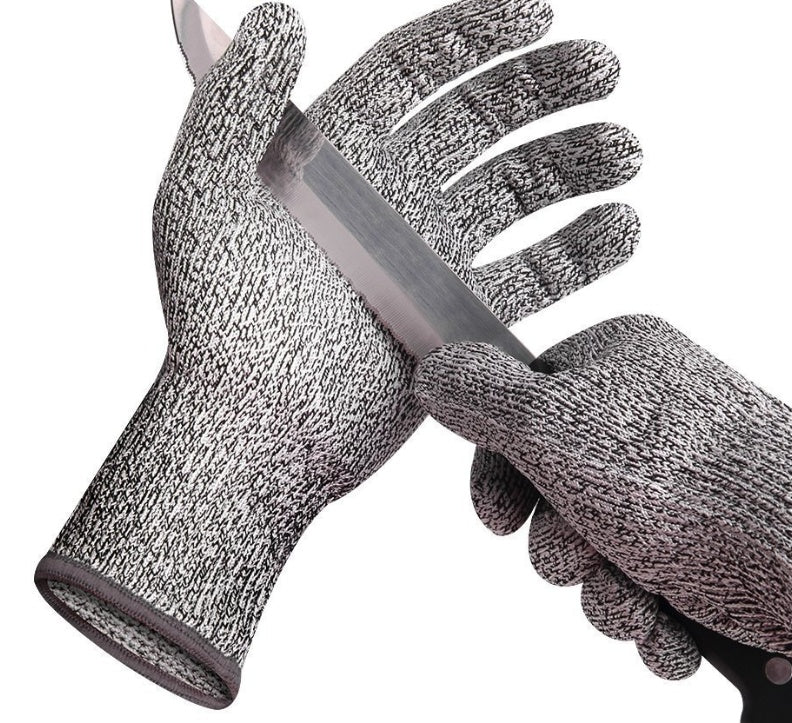 Anti-Cut Rubber Coated Safety Gloves