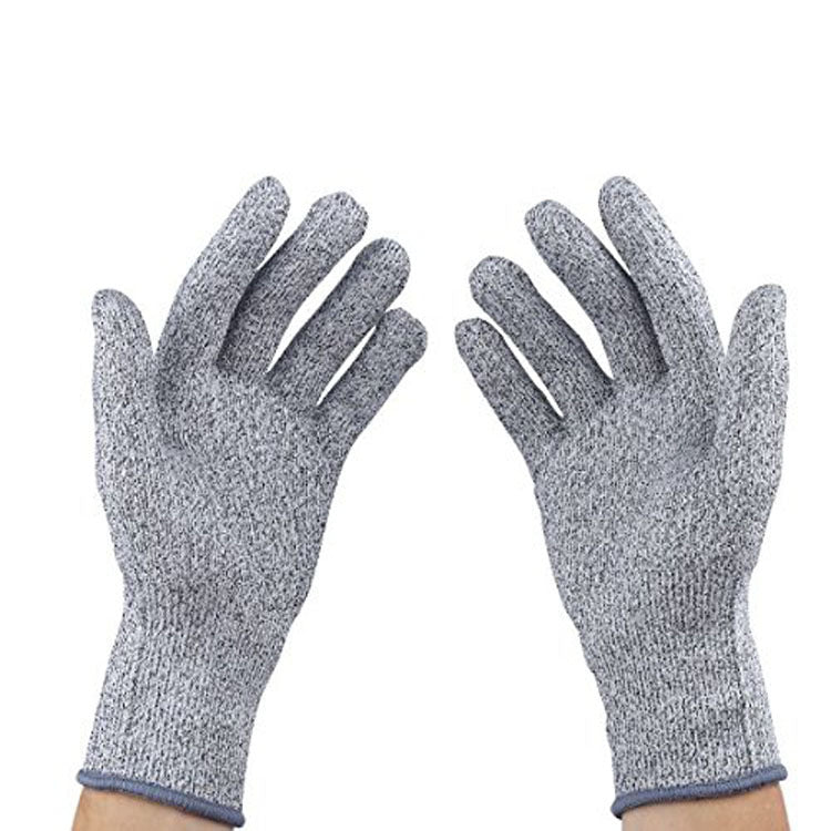 Anti-Cut Rubber Coated Safety Gloves