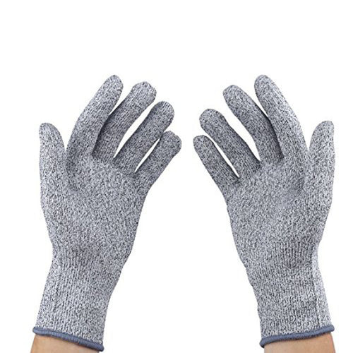 Anti-Cut Rubber Coated Safety Gloves