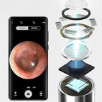 LED Visible Ear Pick Endoscope