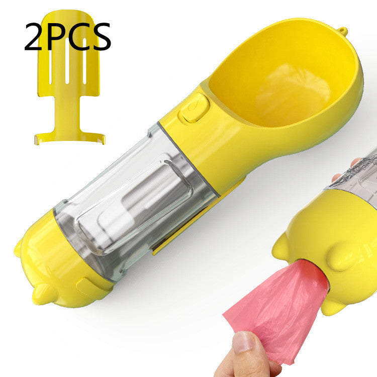 Portable Pet Travel Water Bottle & Bowl