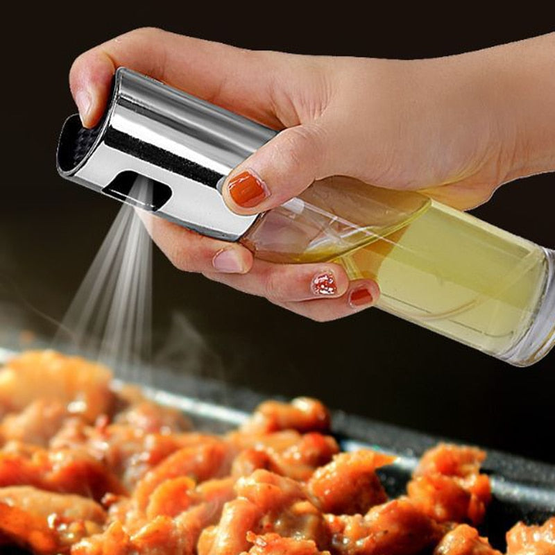 Kitchen Oil & Vinegar Pump Spray Bottle