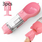 Portable Pet Travel Water Bottle & Bowl