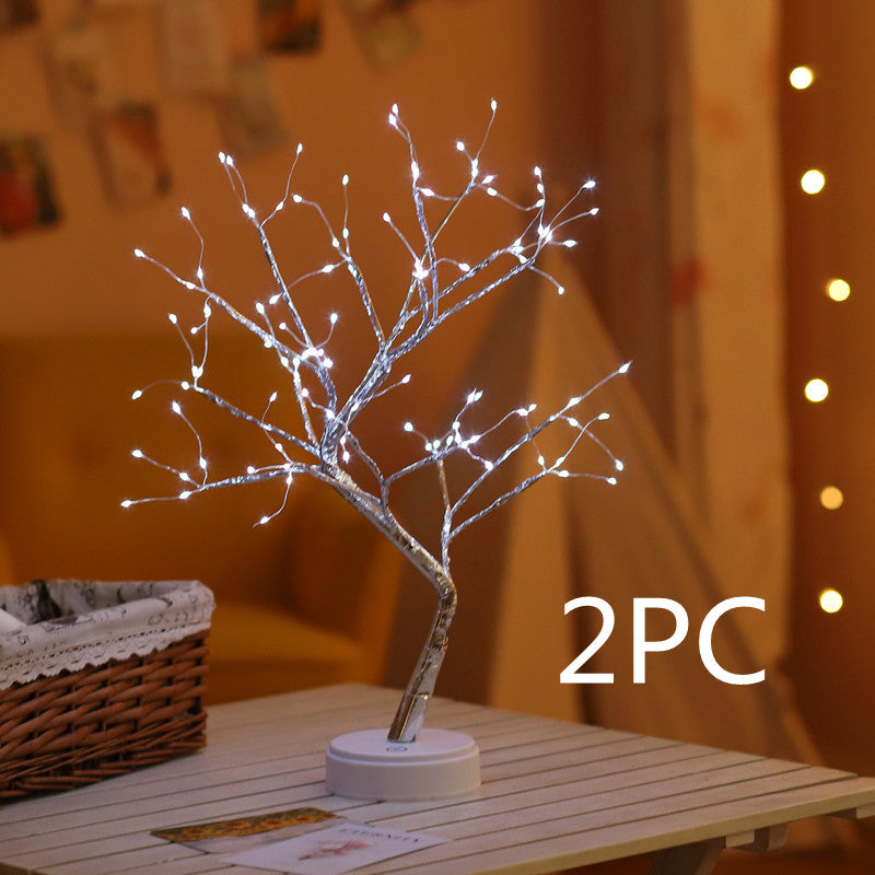 LED Pearl Christmas Tree Night Light