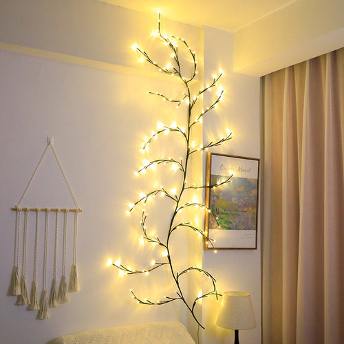 Colorful Rattan Fairy String Lights