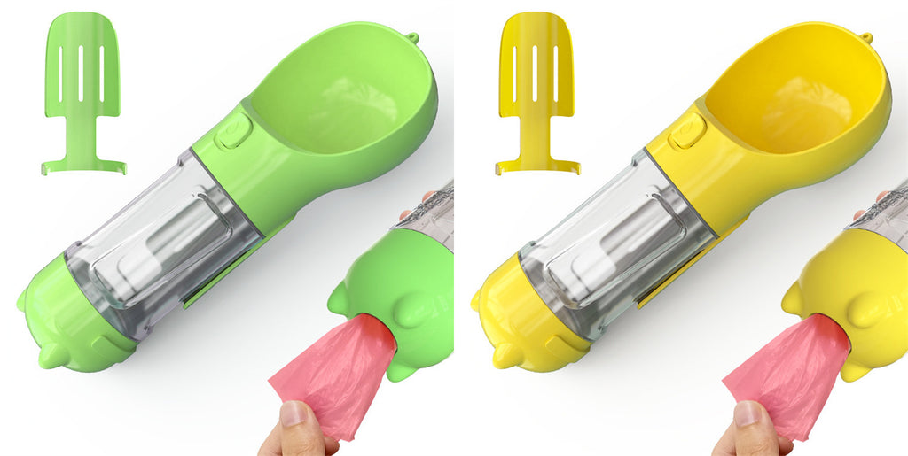 Portable Pet Travel Water Bottle & Bowl