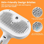 3-in-1 Pet Steam Brush with Mist Spray & Hair Removal for Cats and Dogs