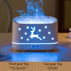 Elk Flame Humidifier & Diffuser Lamp