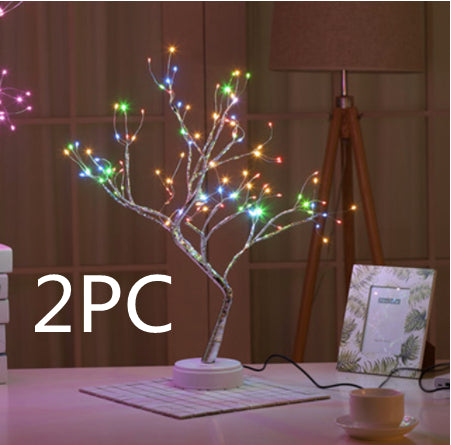 LED Pearl Christmas Tree Night Light