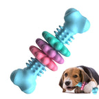 Durable TPR Dog Bone Chew Toy for Teeth Cleaning & Teething