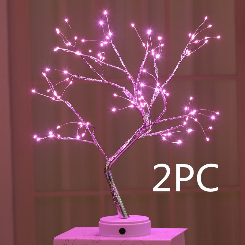 LED Pearl Christmas Tree Night Light