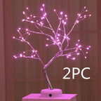LED Pearl Christmas Tree Night Light