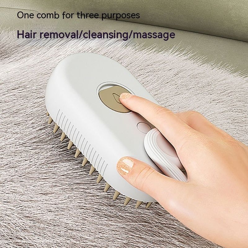 Steam Pet Hair Brush & Massage Comb