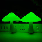 Mushroom LED Night Light with Light Sensor
