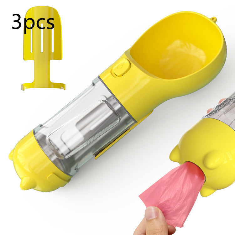 Portable Pet Travel Water Bottle & Bowl