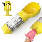 Portable Pet Travel Water Bottle & Bowl