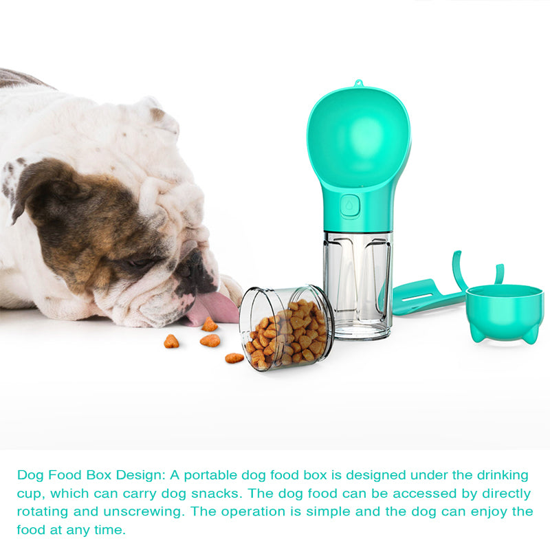 Portable Pet Travel Water Bottle & Bowl