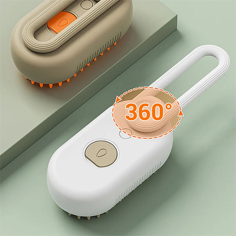 Steam Pet Hair Brush & Massage Comb
